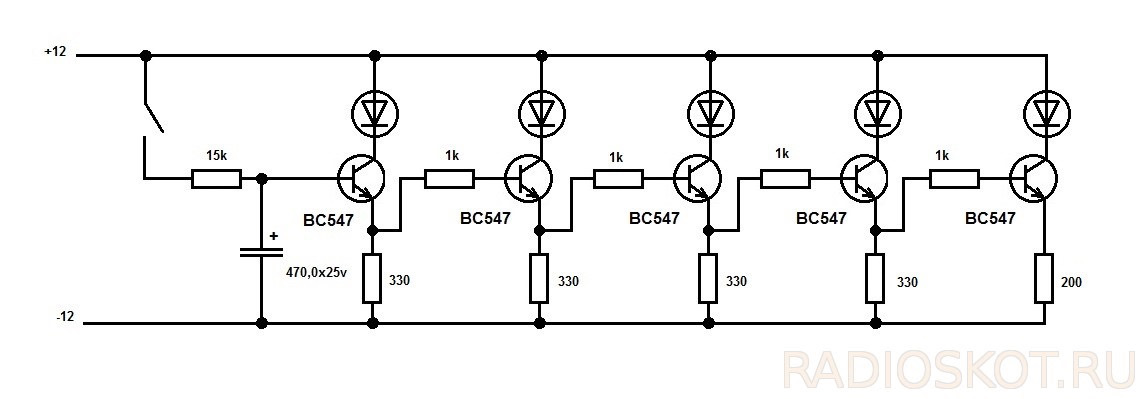 Трехфазный мультивибратор схема на mosfet транзисторах