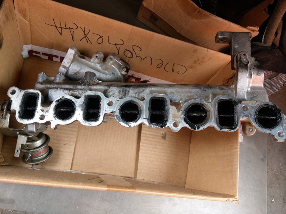 чип тюнинг, чистка впусного коллектора дизель 3 литра — Toyota Land ...