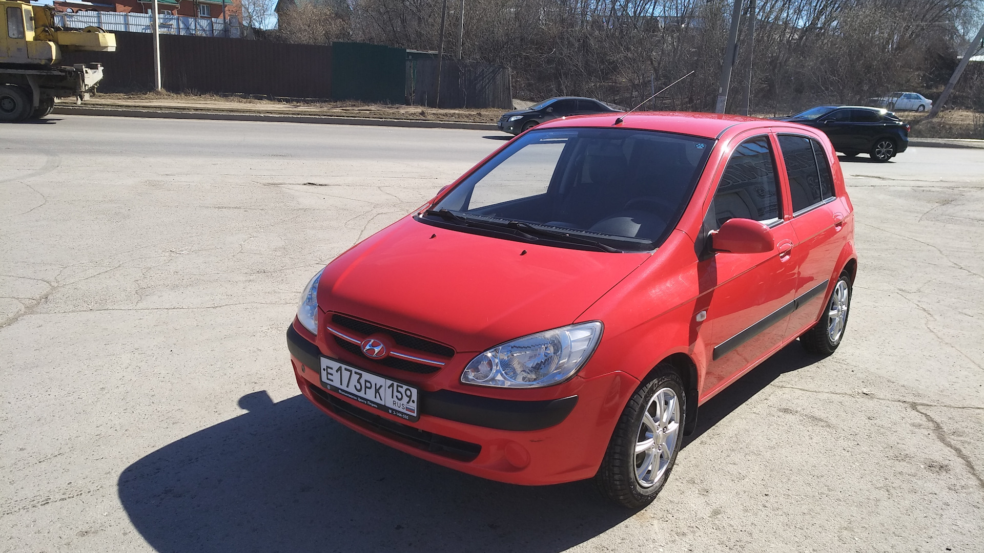 Hyundai Getz 1.4 бензиновый 2007 | Пожарная машина на DRIVE2