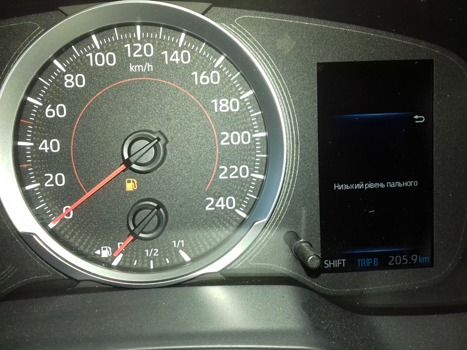 Остаток в баке после установки ГБО — Toyota Corolla (E210), 1,6 л, 2019 ...