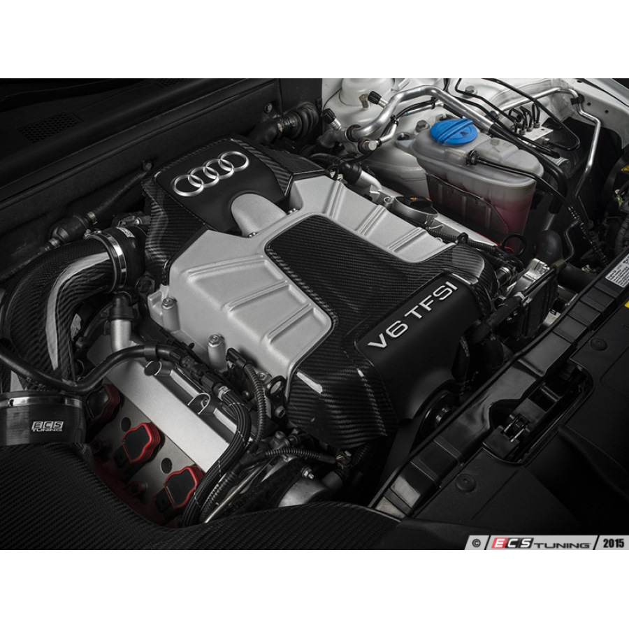 Комплект Carbonовых крышек мотора Audi A7 3.0T B8.5, 015339ECS01.