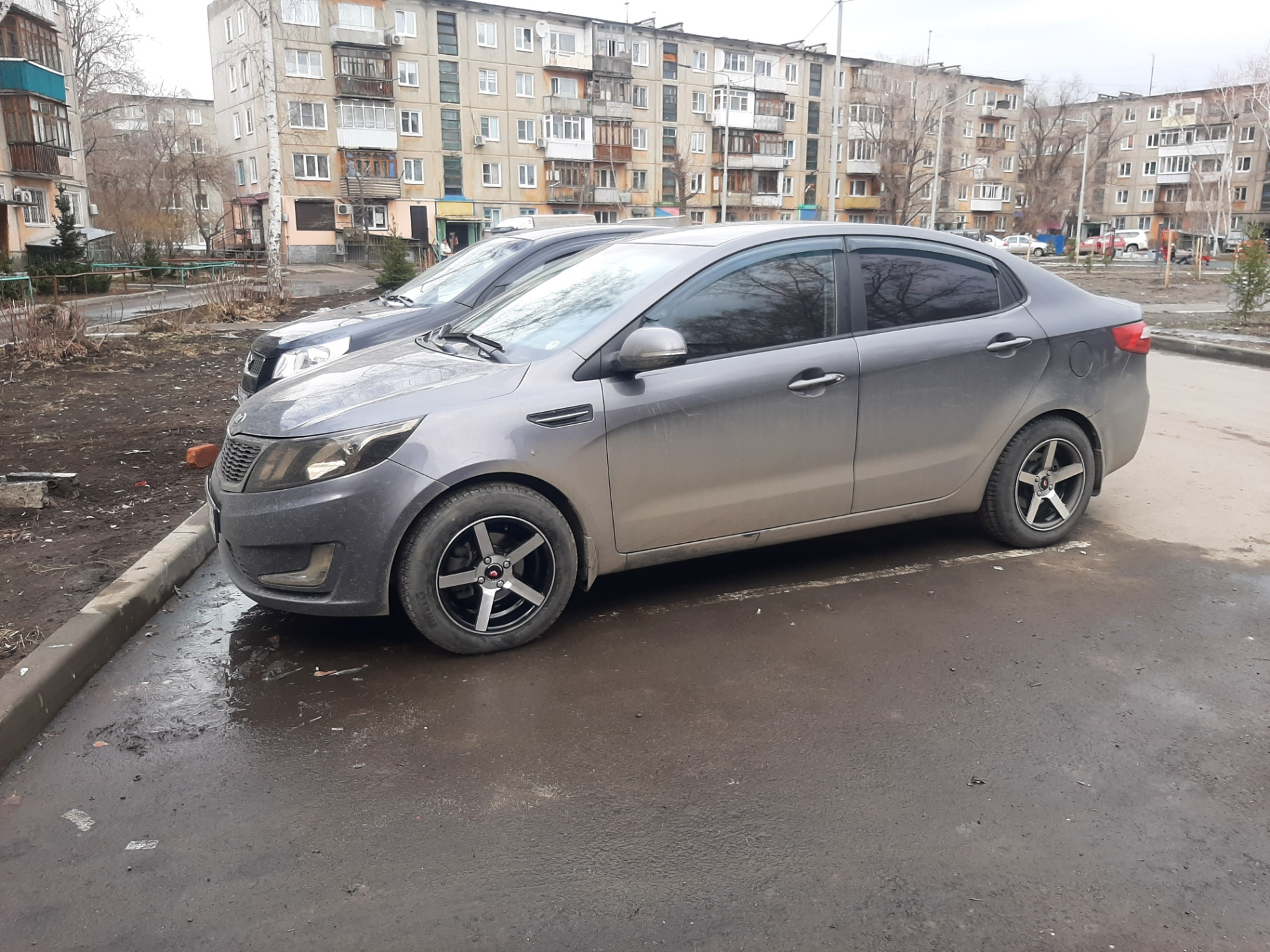 Диски R15, 6.5J, ET30 — KIA Rio (3G), 1,6 л, 2013 года | колёсные диски ...
