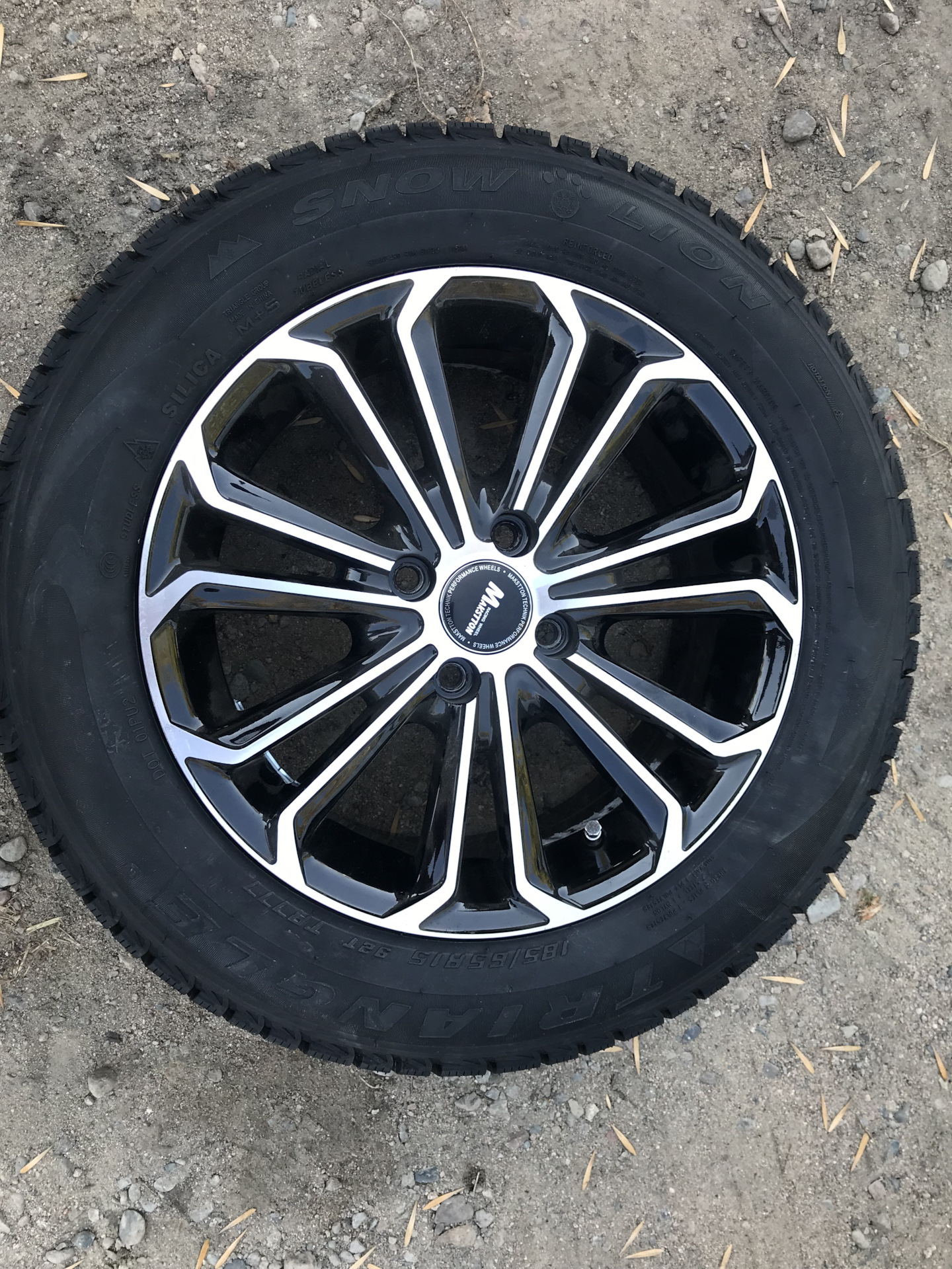 Замена на зимние шины — Hyundai Accent (4G), 1,6 л, 2014 года | шины ...