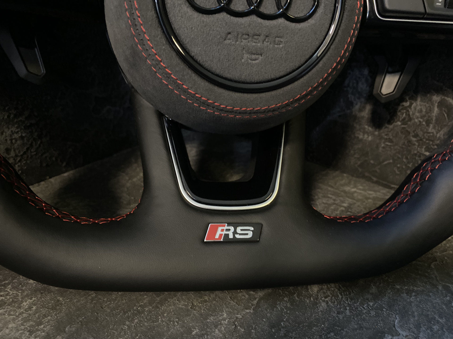 Руль audi RS алькантара — VAG TRADE на DRIVE2