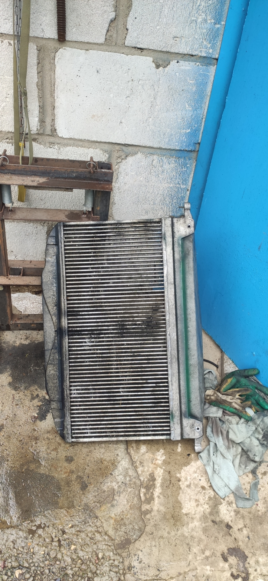 Интеркулер Патрол y60 2.8 — Nissan Patrol GR I (Y60), 2,8 л, 1989 года ...