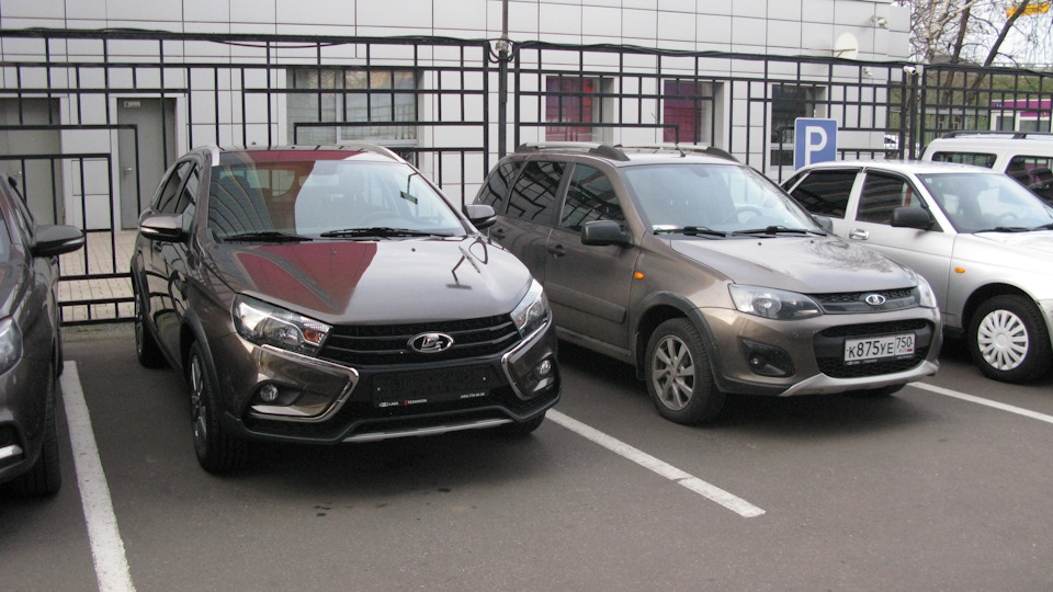 Lada Vesta SW Cross или Зверушка бурой масти