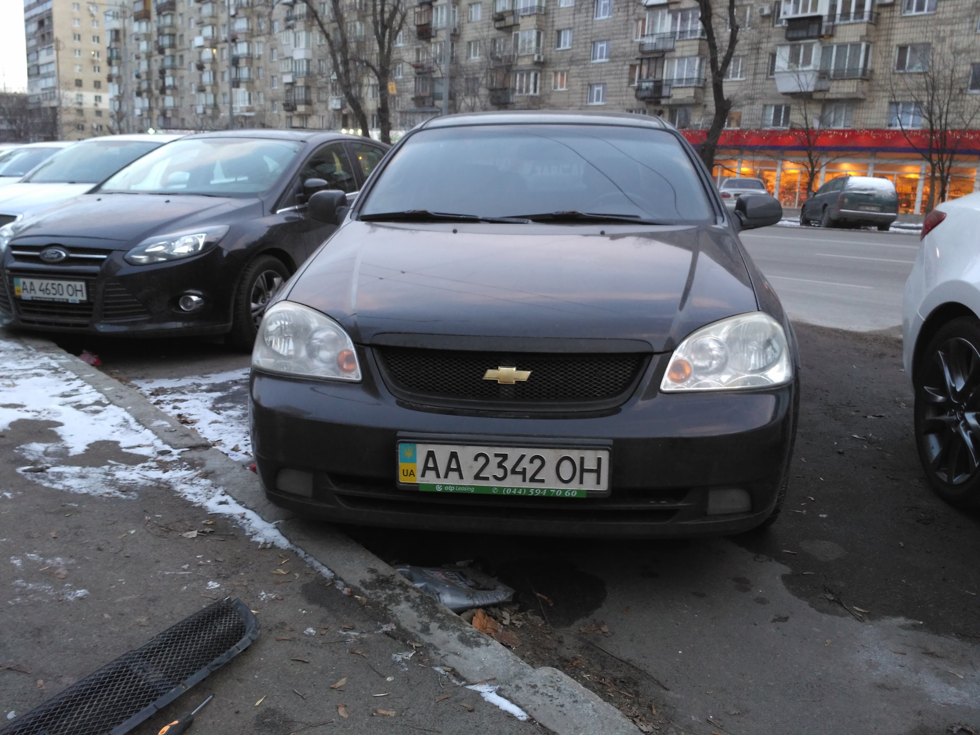 Chevrolet Lacetti антихром