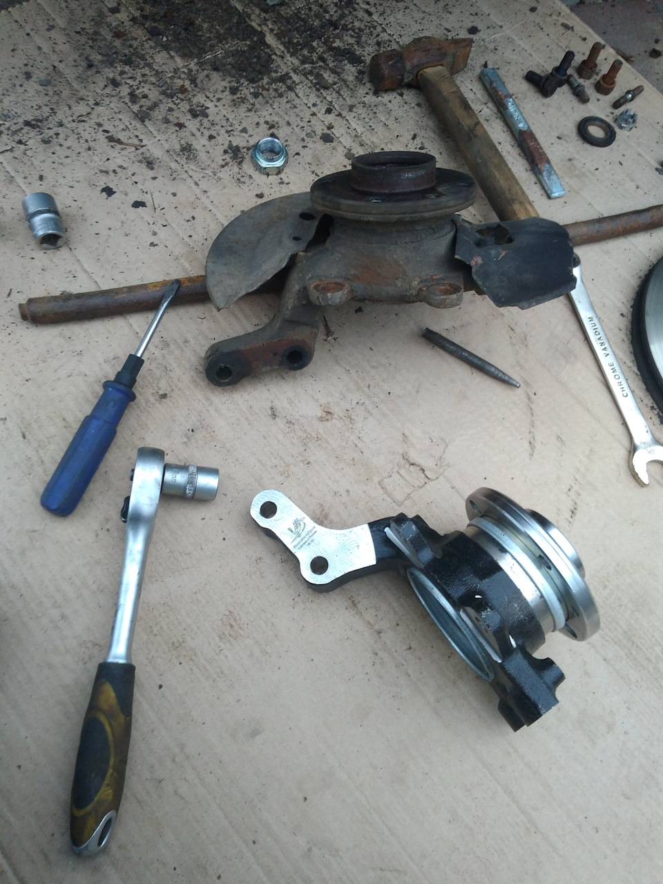 Кардинальная борьба с биением при торможении и ремонт АБС — Lada Калина ...