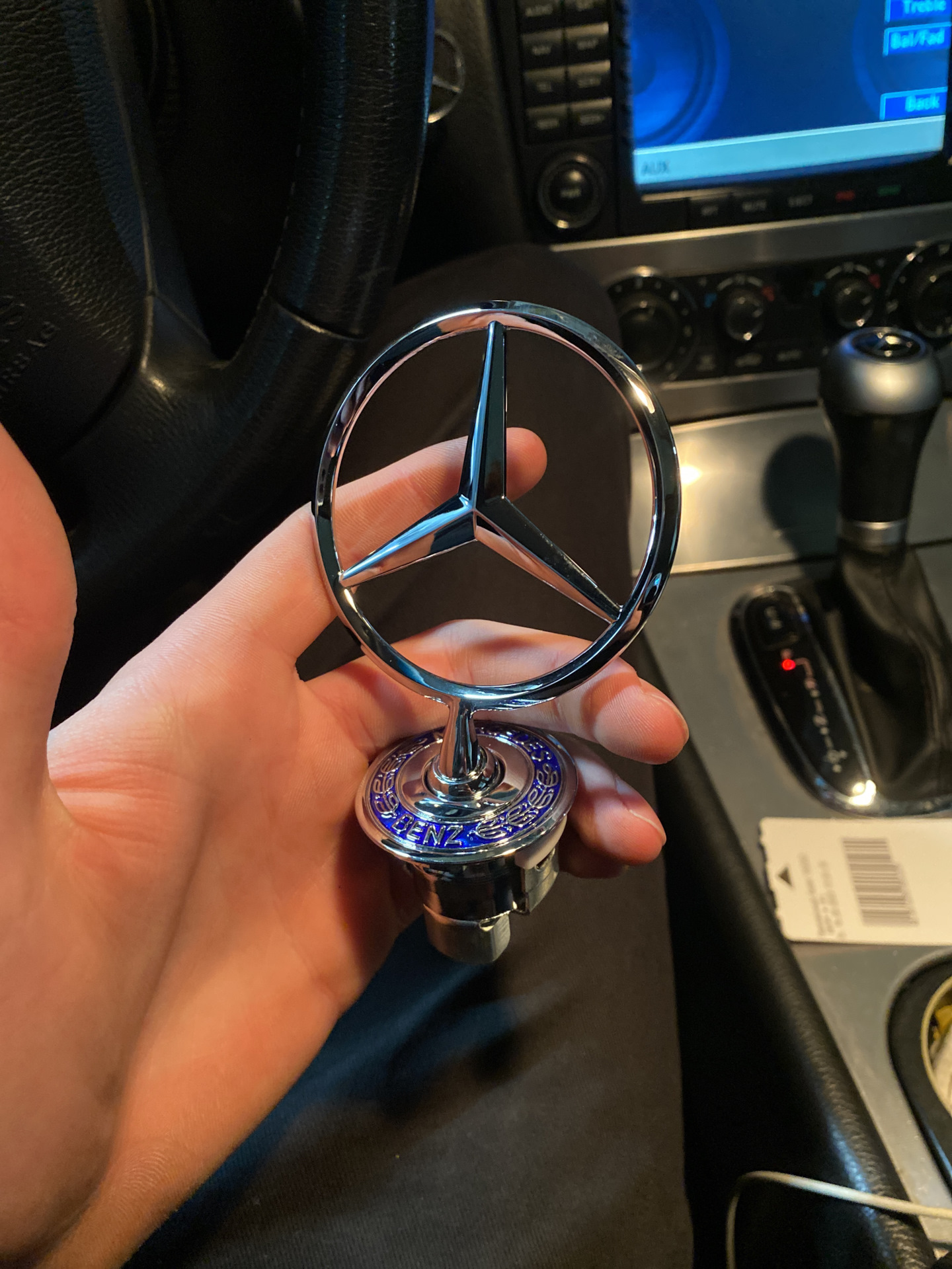24. Решетка Avantgarde — Mercedes-Benz C-class (W203), 1,8 л., 2004 ...