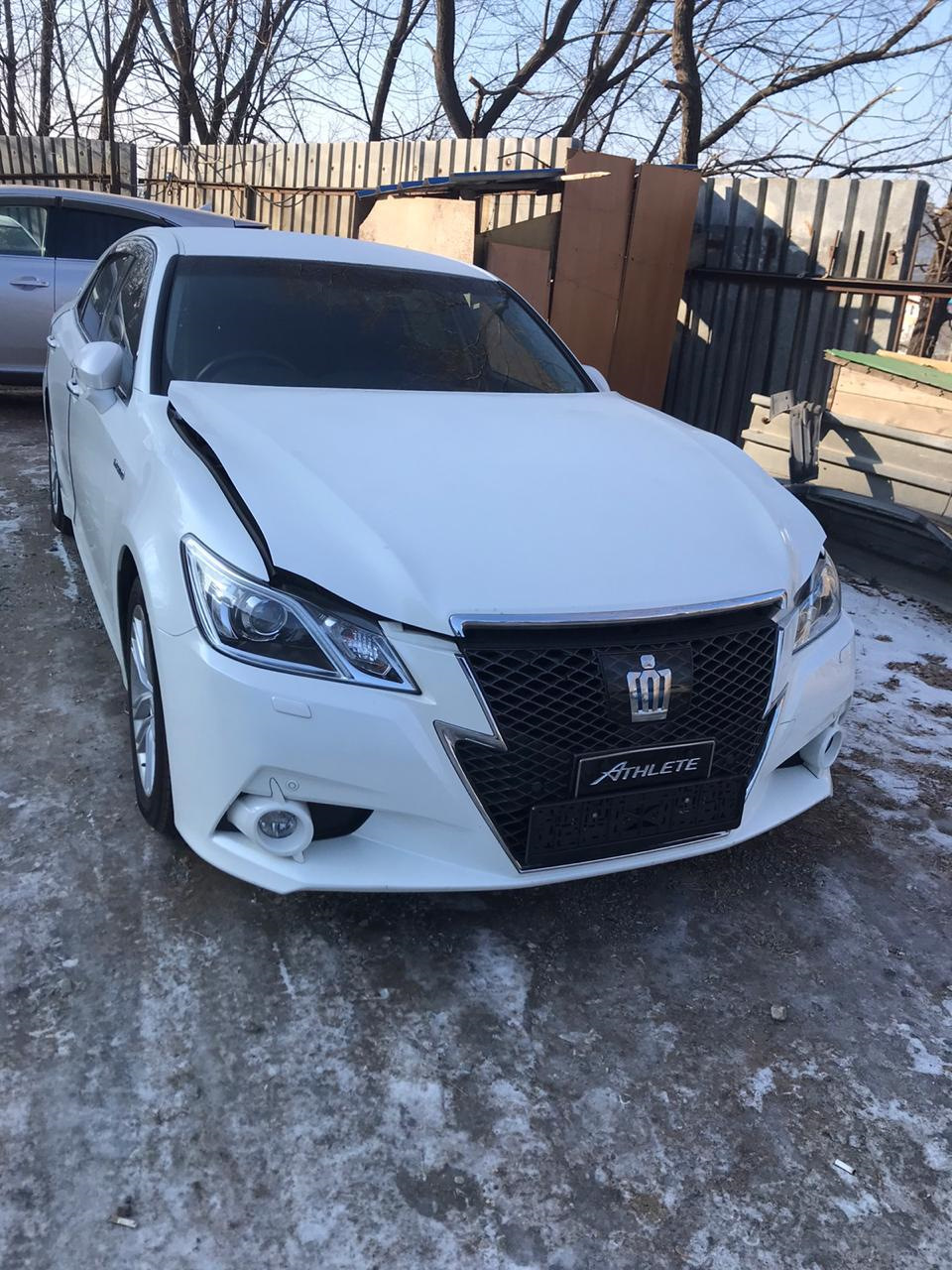 Заглушил пиропатроны капопа… — Toyota Crown (S210), 2,5 л, 2014 года |  аксессуары | DRIVE2