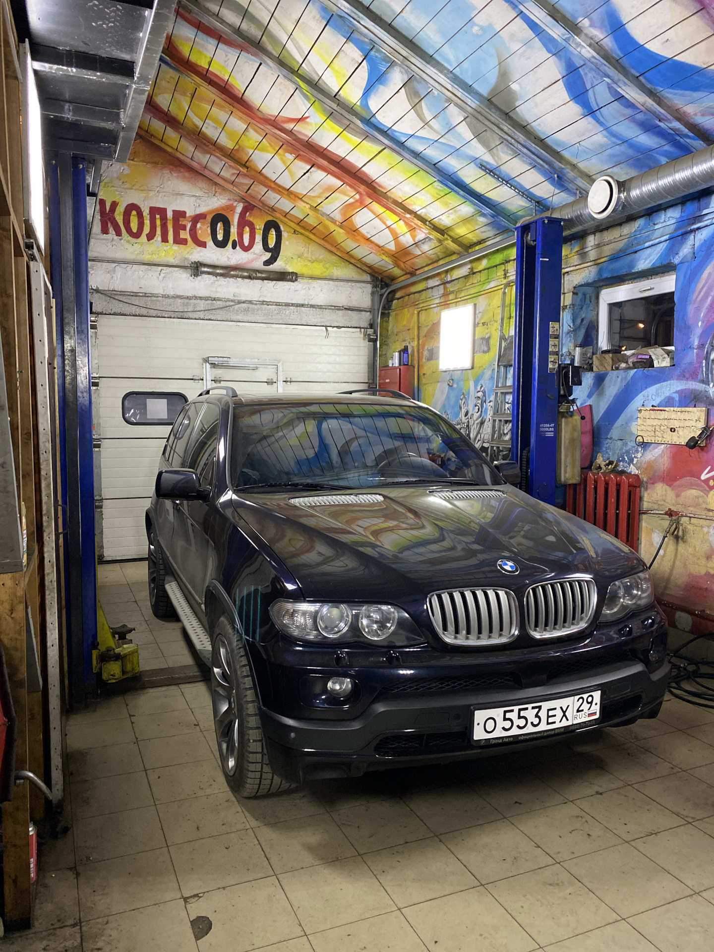 Любишь кататься, люби и саночки возить! ПОЛОМКА. — BMW X5 (E53), 4,8 л ...