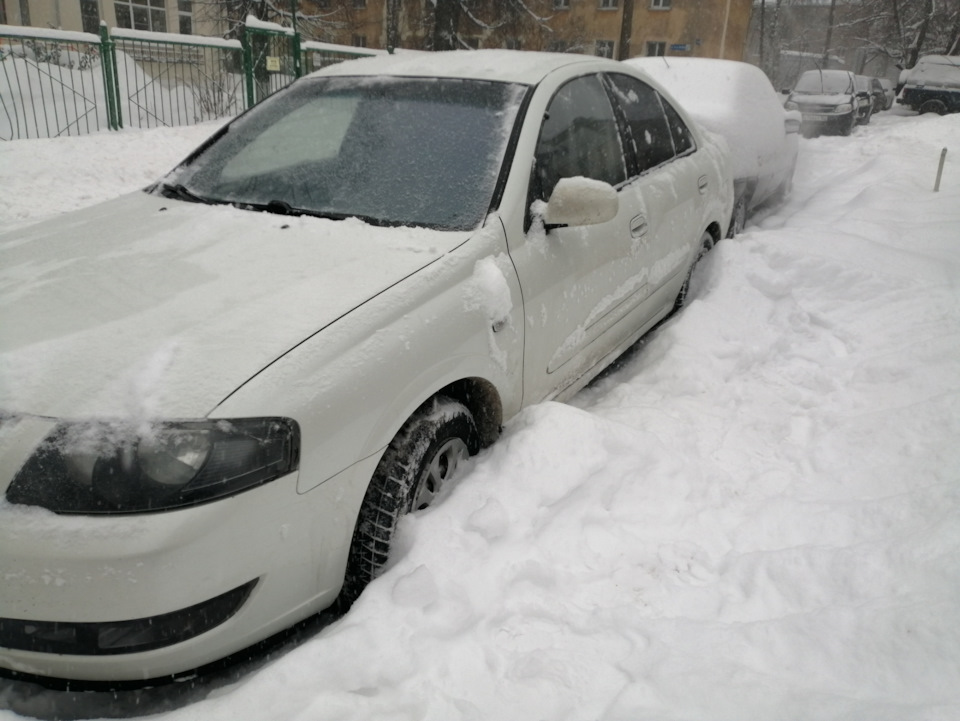 Замена антифриза — Nissan Almera Classic (B10), 1,6 л, 2007 года ...