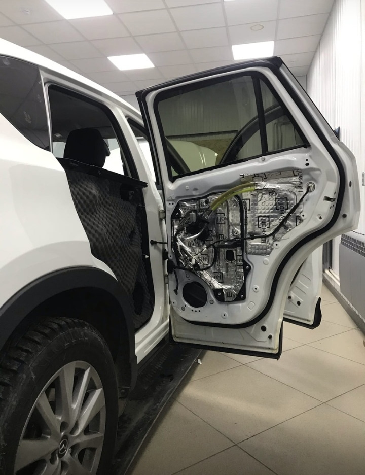 Шумоизоляция+аккустика — Mazda CX-5 (1G), 2 л, 2013 года | автозвук ...