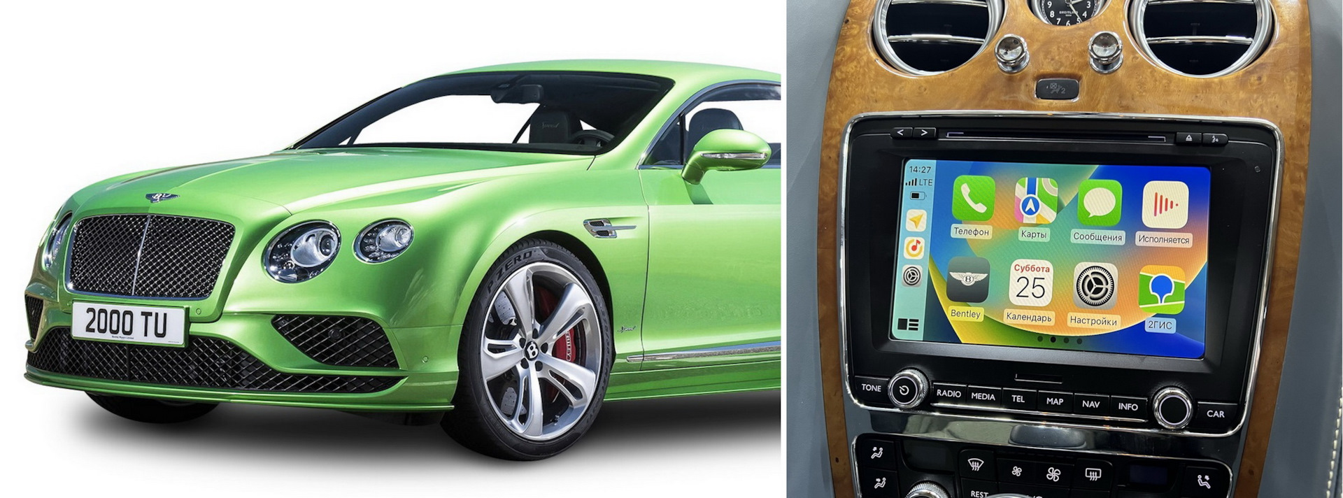 Bentley 2011-17 Apple CarPlay — BGTWorkshop на DRIVE2