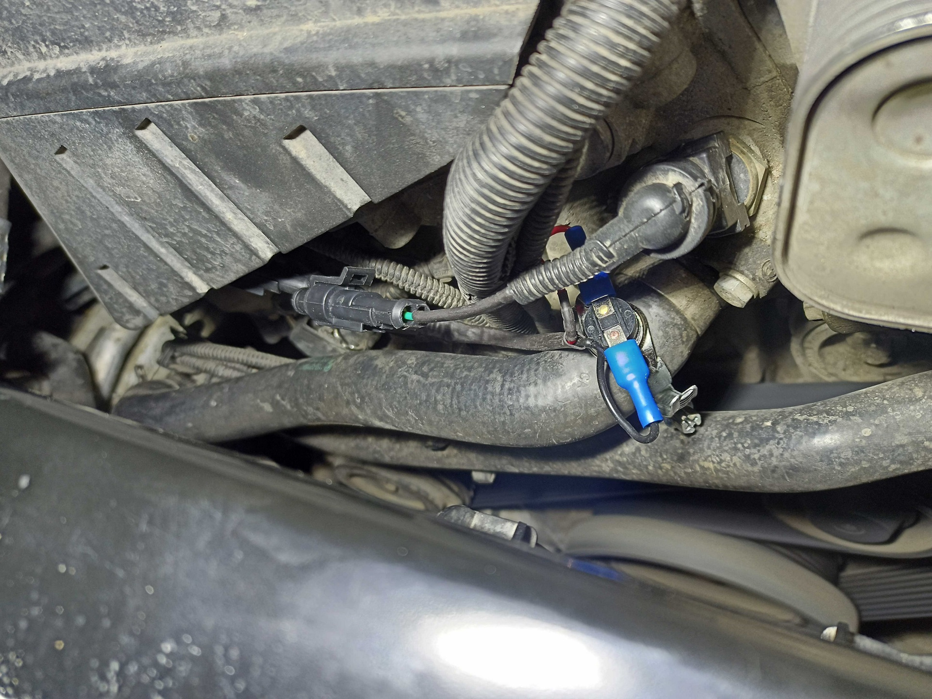 Понижение температуры N52 F10 — BMW 5 series (F10), 2,5 л, 2010 года ...