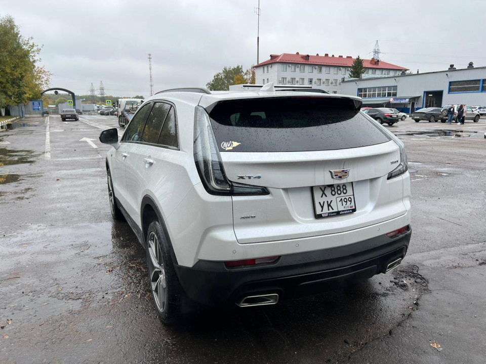 Фото в бортжурнале Cadillac XT4