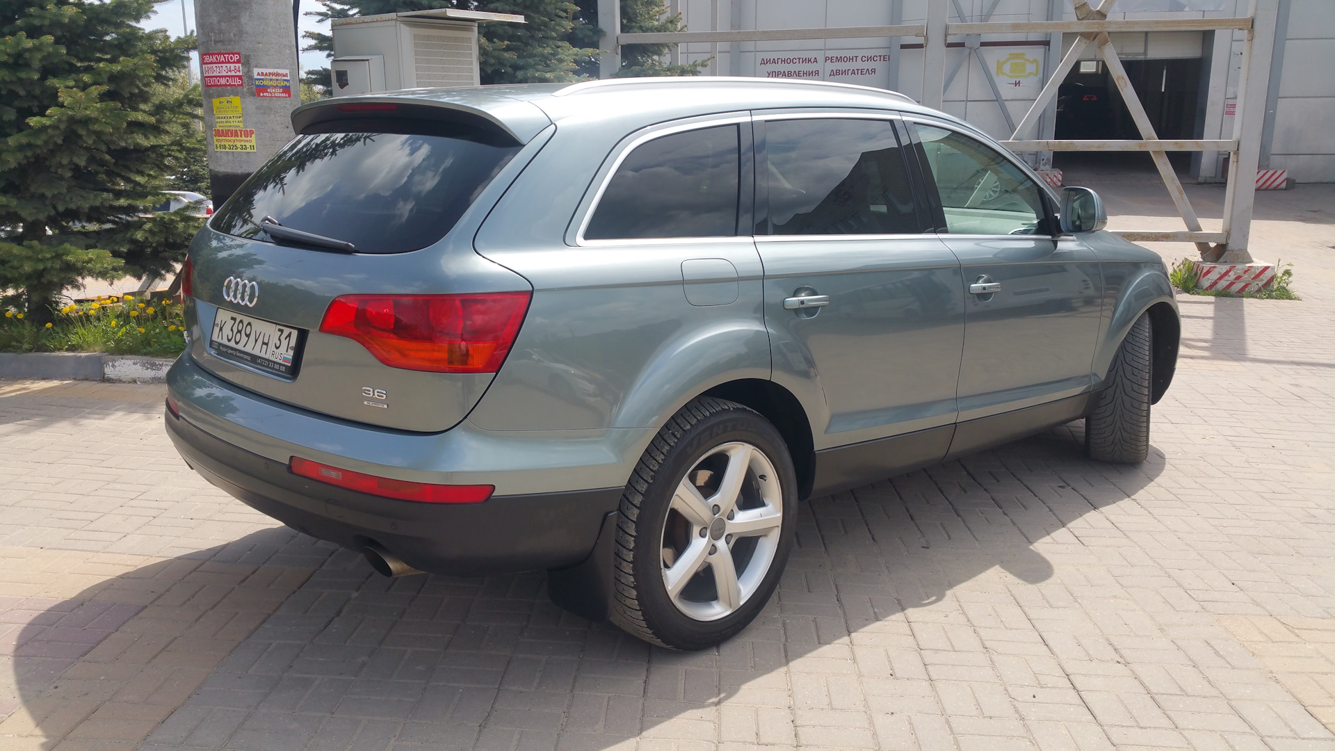 Audi Q7 (1G) 3.6 бензиновый 2008 | 3.6 FSI QUATTRO на DRIVE2