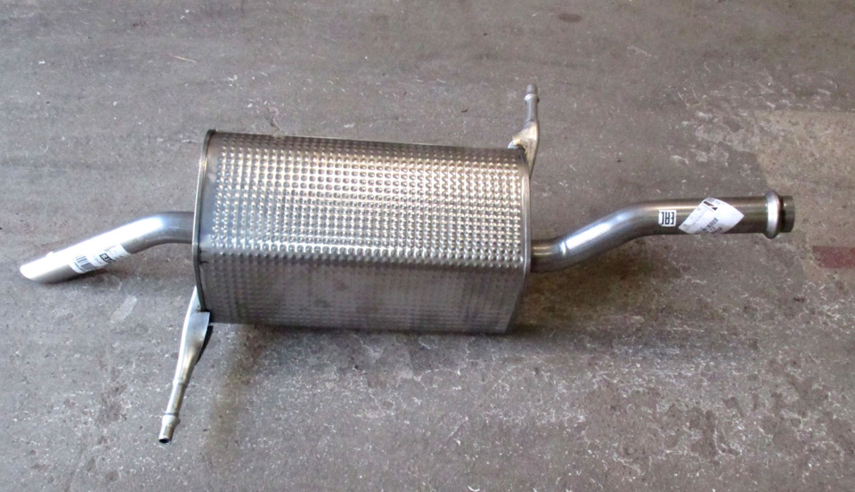 Замена глушителя. — Citroen Berlingo (2G), 1,6 л, 2010 года | своими ...