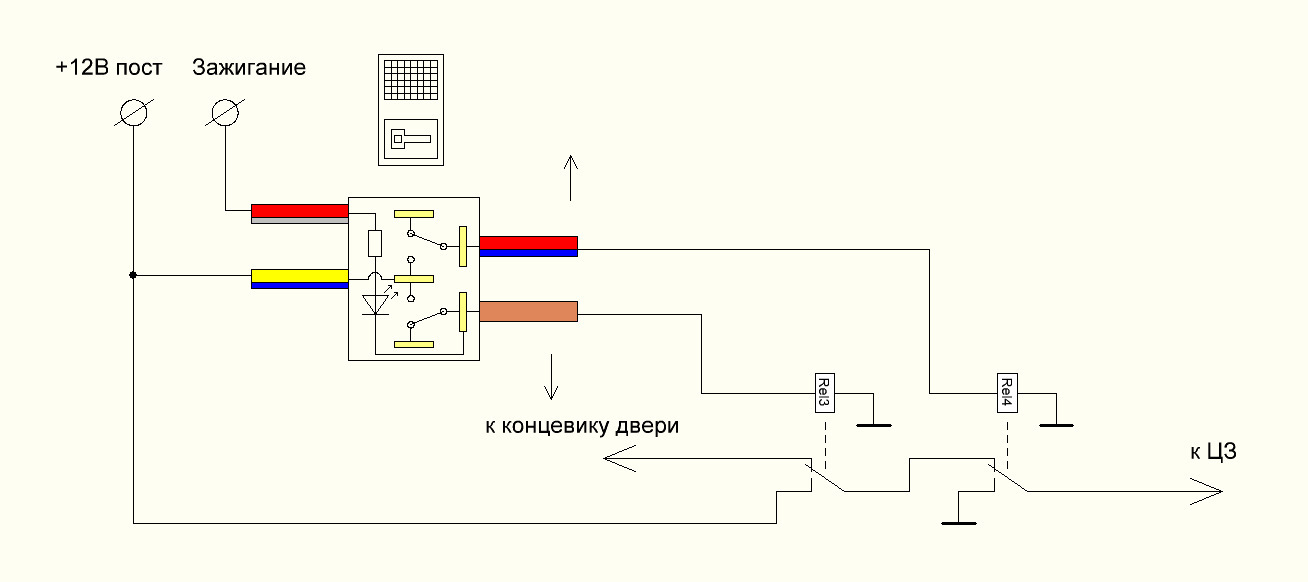 80 3710 концевик схема