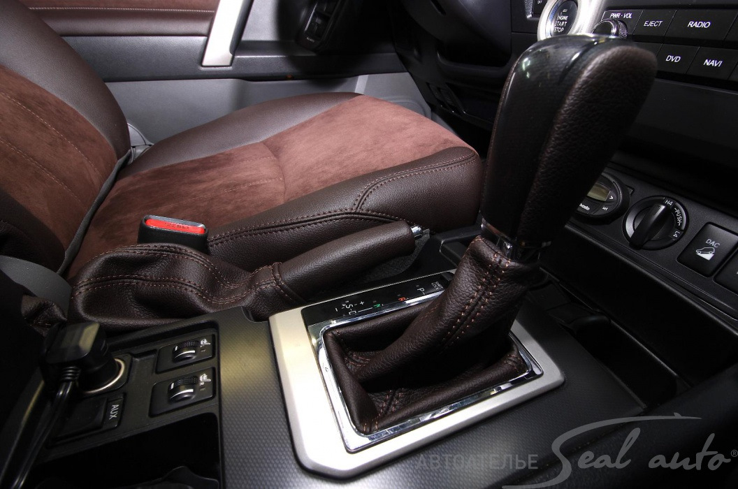 Как снять ручку кпп прадо 150 Перетяжка салона Toyota Land Cruiser Prado150 - SealAuto на DRIVE2