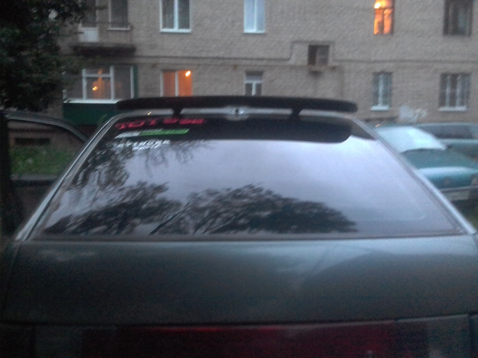 Спойлер ВАЗ 2112 (Купе) — Lada 21124, 1,6 л, 2006 года | стайлинг | DRIVE2