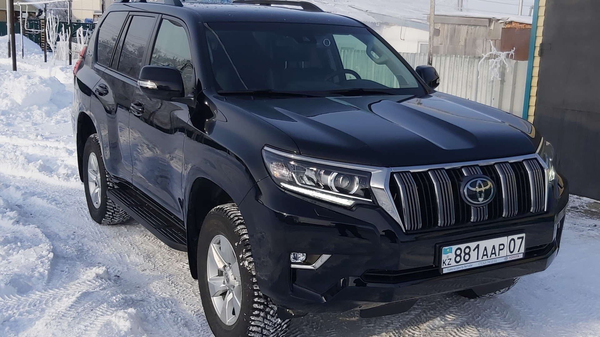 Toyota Land Cruiser Prado 150-series 2.7 бензиновый 2021 | Чёрный принц. на  DRIVE2