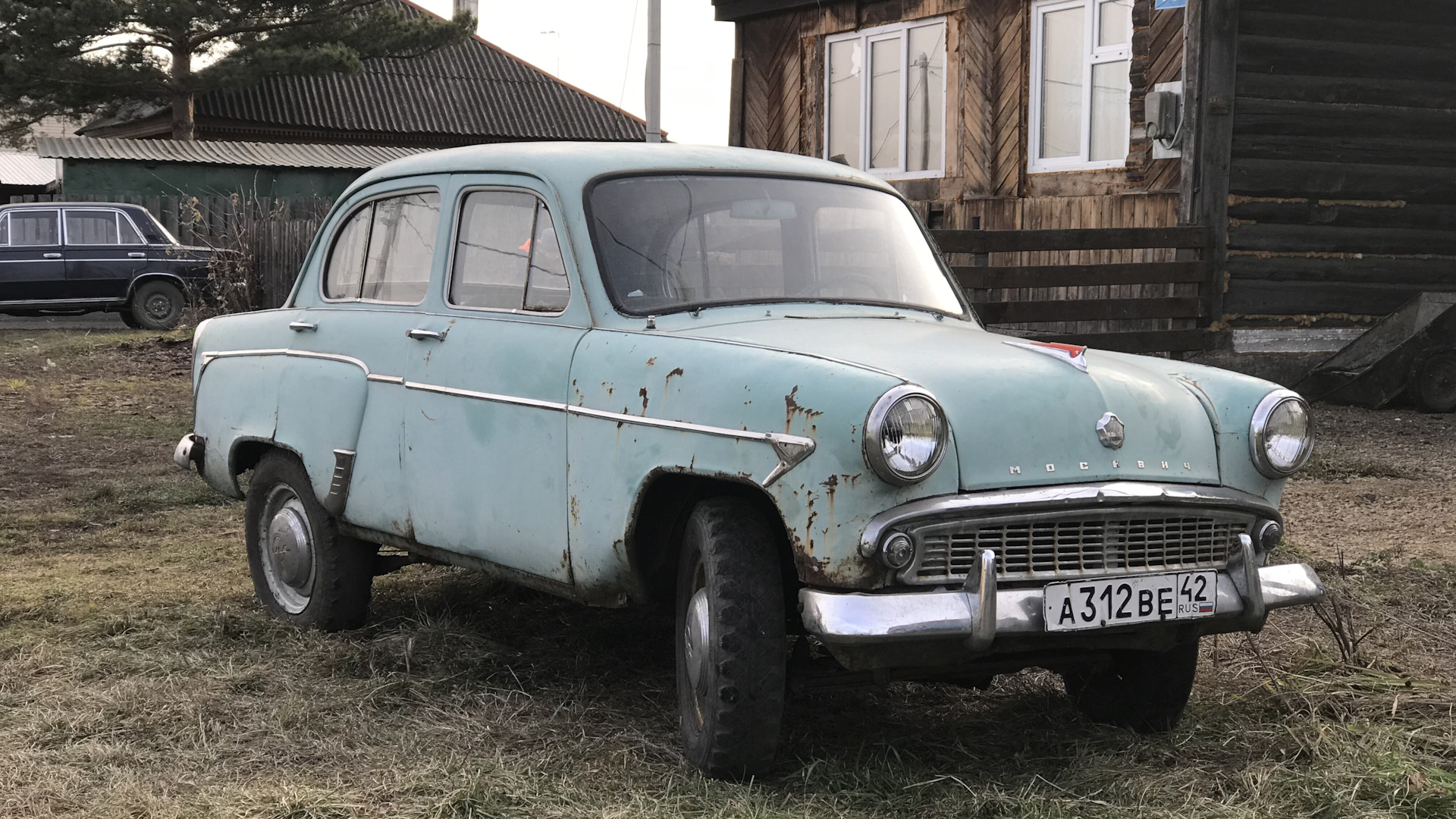 Москвич 407 1.4 бензиновый 1960 | ,МЗМА с Московской улицы на DRIVE2