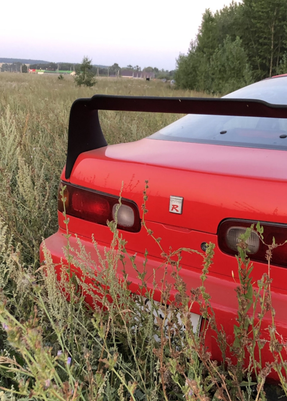 Поменял значок на багажнике. — Honda Integra (DC1/DC2), 2 л, 1995 года ...