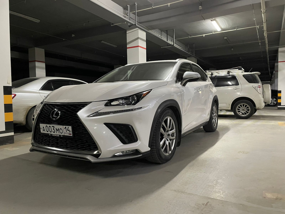 Занижение — Lexus NX (1G), 2 л, 2017 года | тюнинг | DRIVE2