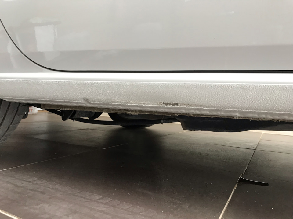 Пороги от Polo GT и замена тормозных дисков и колодок на Brembo ...