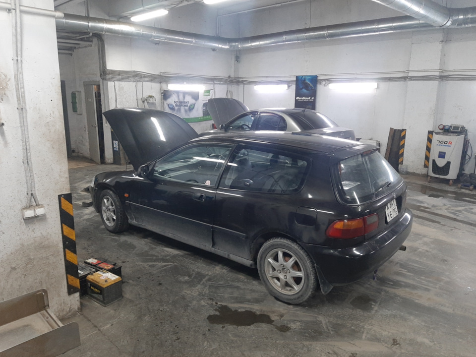 Неполадки стартера — Honda Civic (5G), 1,3 л, 1993 года | поломка | DRIVE2