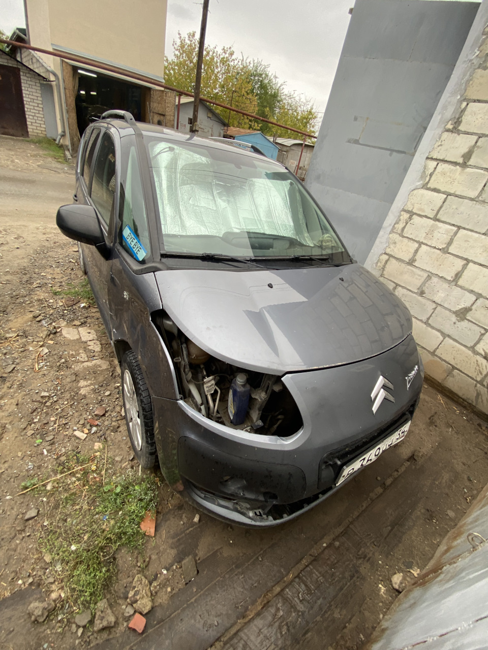 Что было дальше, ноускат — Citroen C3 Picasso, 1,4 л, 2010 года | другое |  DRIVE2