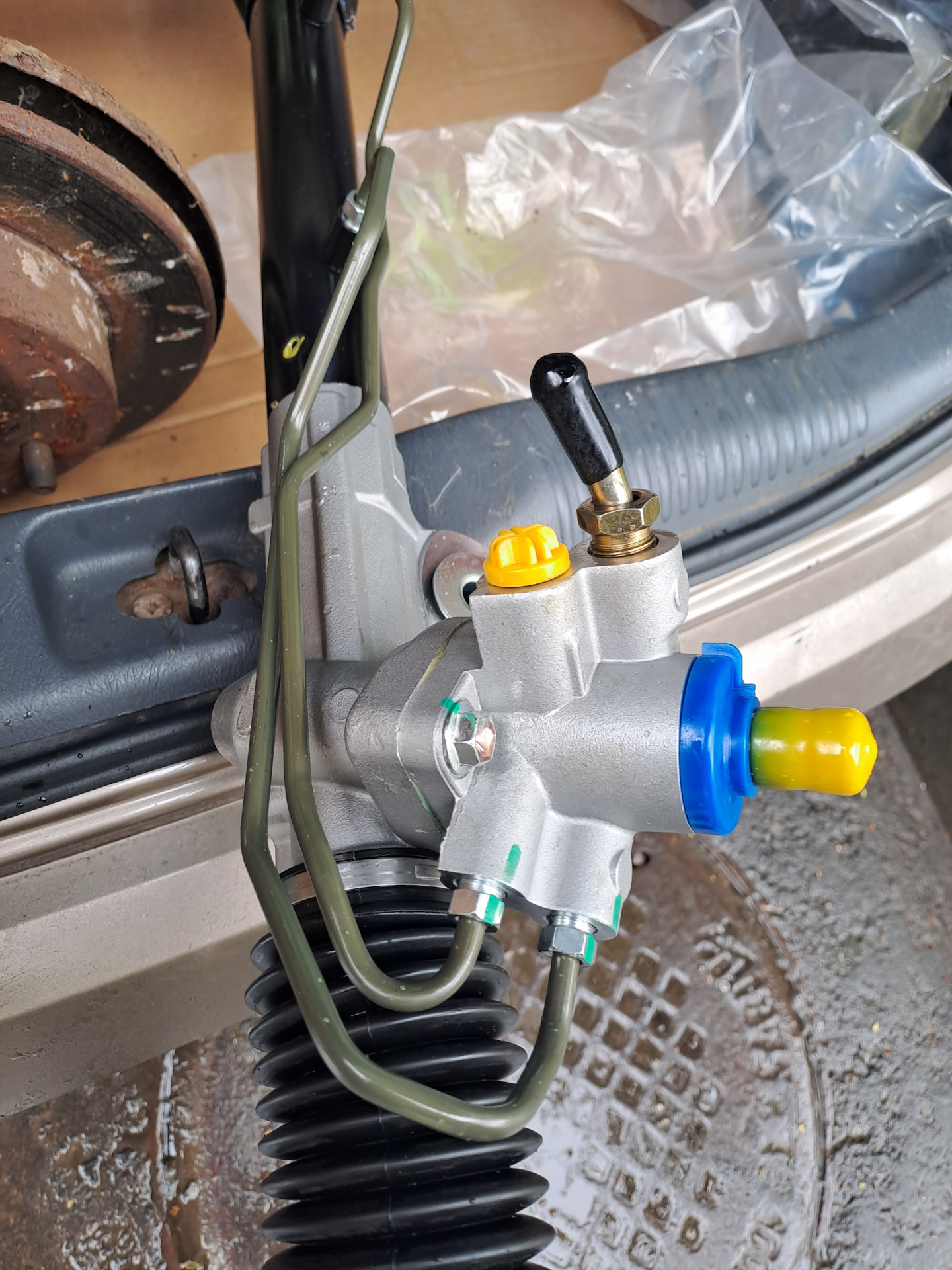Рулевая рейка "Jtec" на Nissan Almera N16 — Nissan Almera II (N16), 1,5 ...