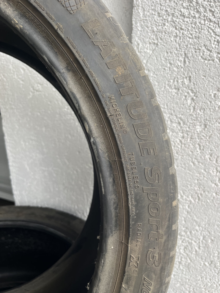 Шины летние Michelin 295/35 R21 на Porsche Cayenne (2G) 958. Б/у | 7 ...