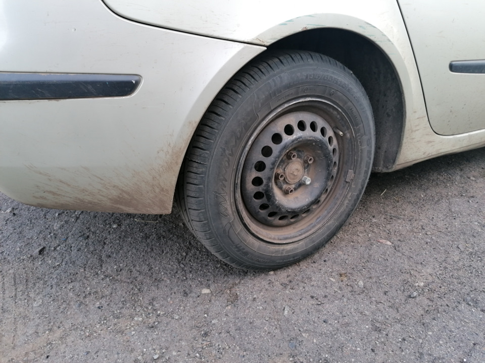 Bel-261 летняя резина — Renault Laguna II, 1,6 л, 2001 года | шины | DRIVE2