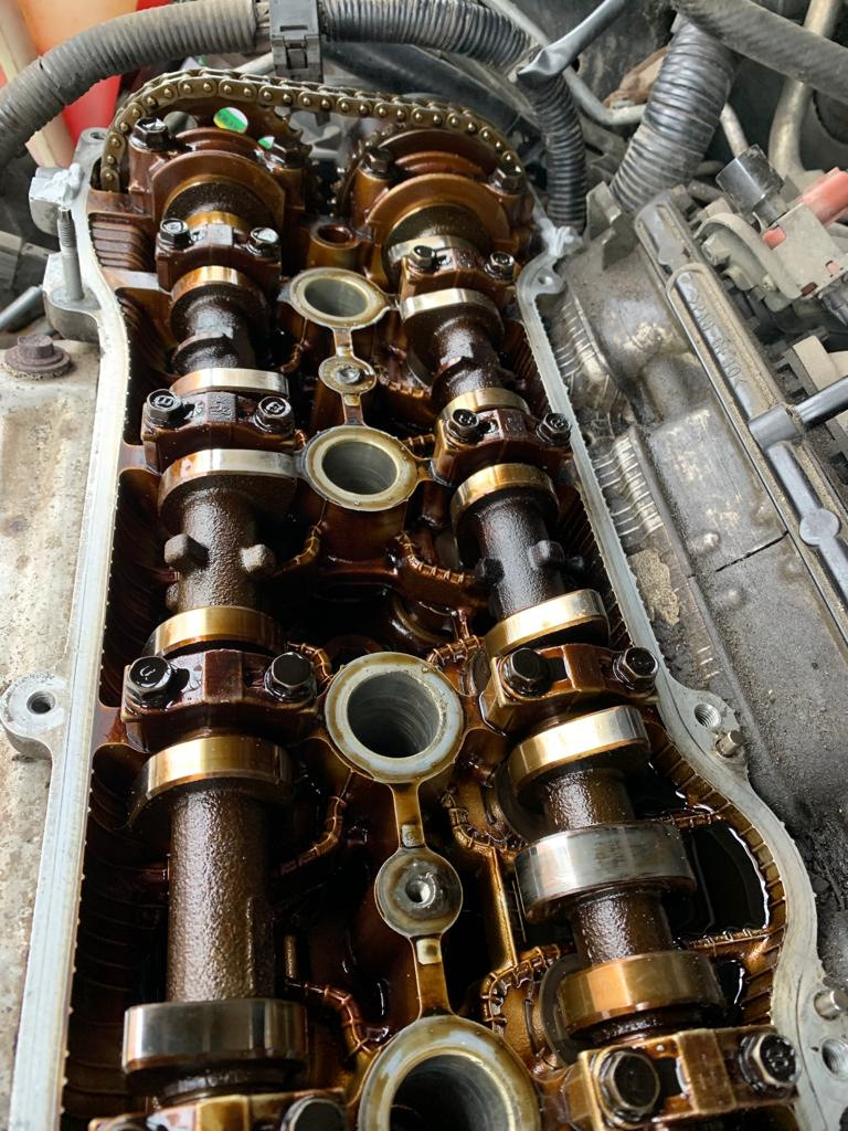 Замена прокладки клапанной крышки 1AZ-FSE и прочего — Toyota Avensis II ...