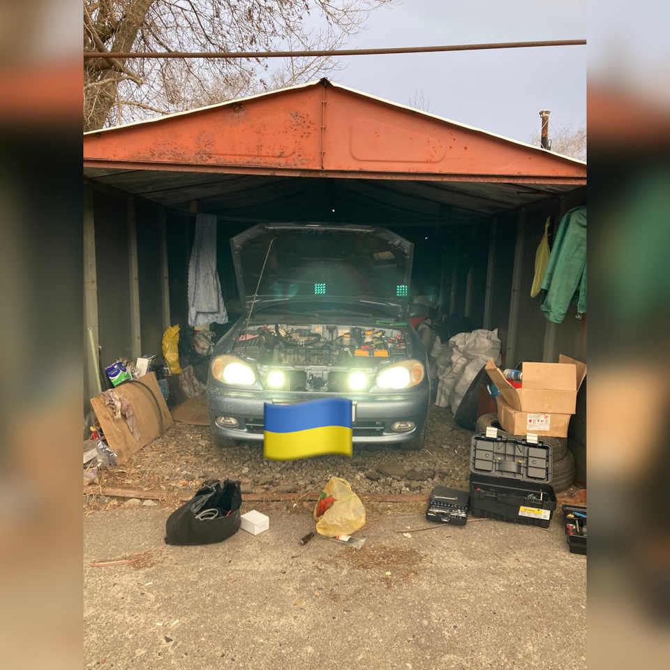 Да будет СВЕТ на ланосе ))) — Daewoo Lanos, 1,5 л, 2008 года ...