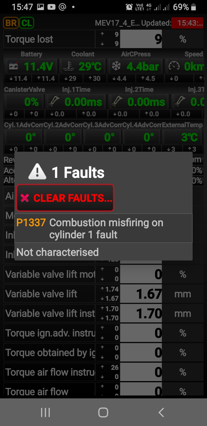 Р1337 и это после всего, что я для него сделал :(( — Peugeot 308 SW (1G)