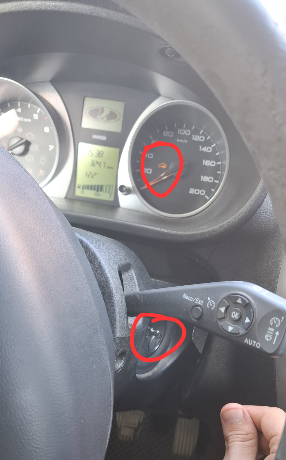 Photo from the logbook Lada Granta liftback (1G)