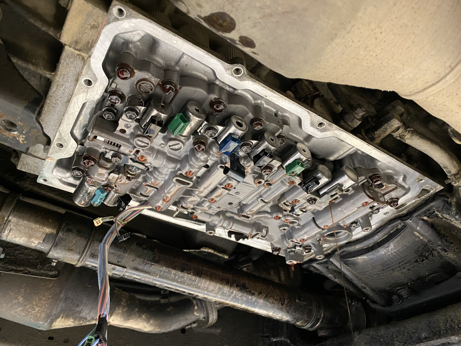 Установка модернизированного гидроблока АКПП (от SSergienko) на Land ...