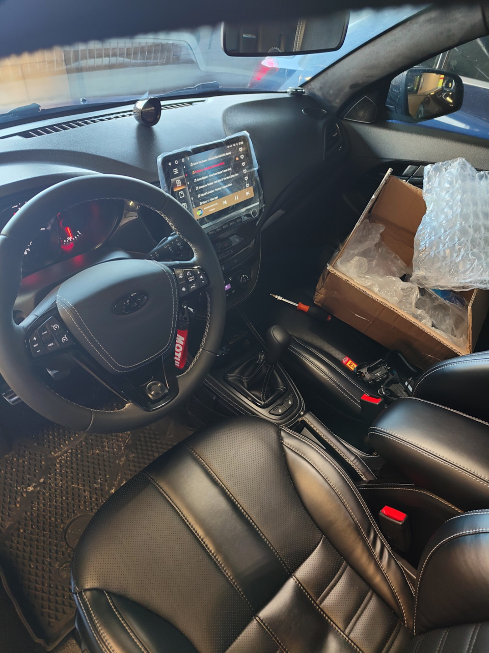 Новая магнитола TOPWAY TS18, 4/64 — Lada Vesta SW Cross (1G), 1,6 л ...