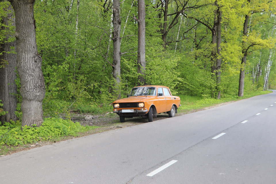 Москвич-2140 всё то же место. — Москвич 2140, 1,5 л, 1983 года ...