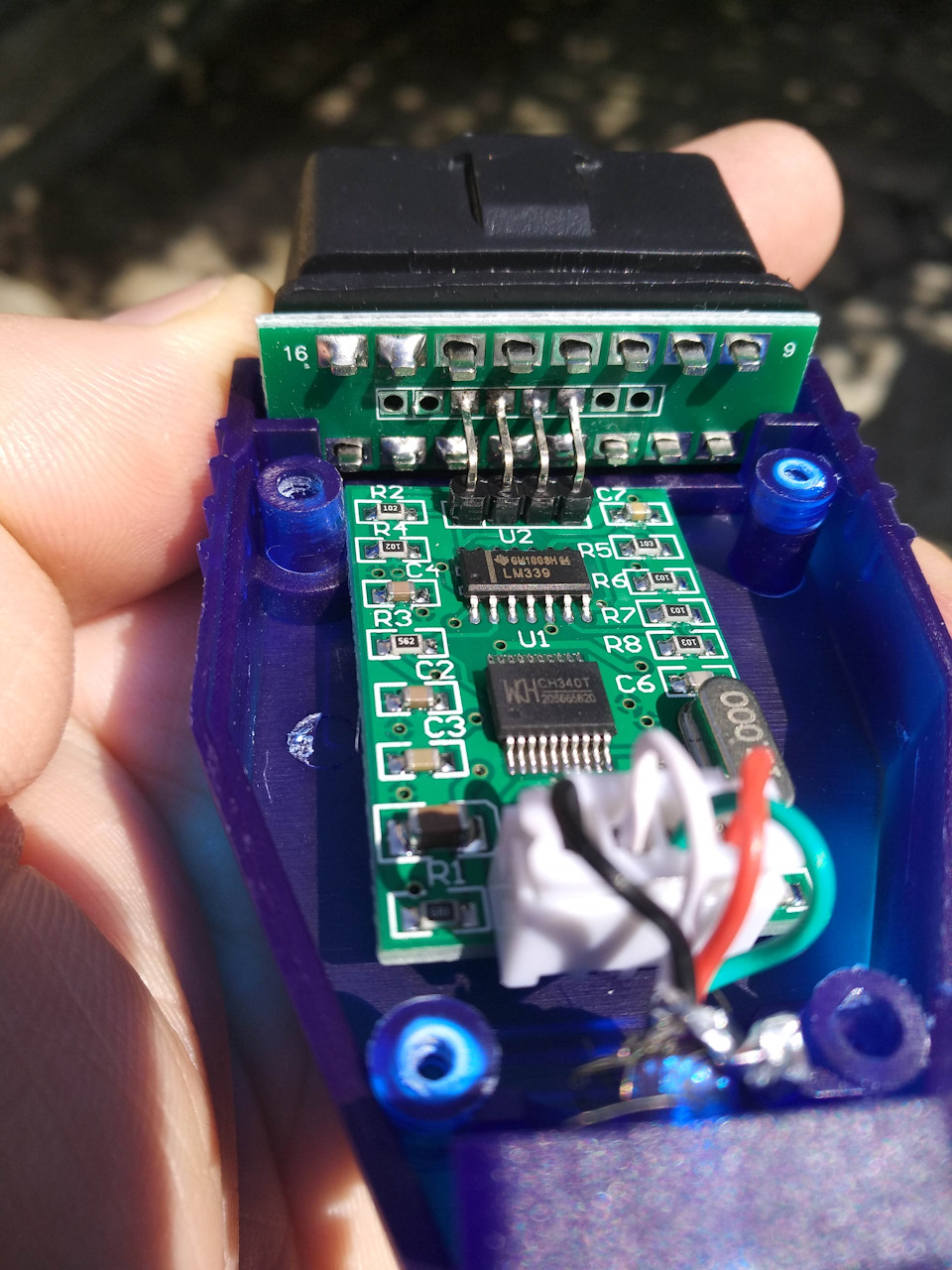 Шнур ГБО BRC, собрал схему? Спаял, соединяется, связь разрывается ...