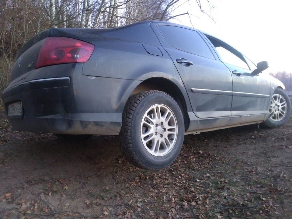 Диагональное вывешивание пежо 407. — Peugeot 407, 2 л, 2006 года ...