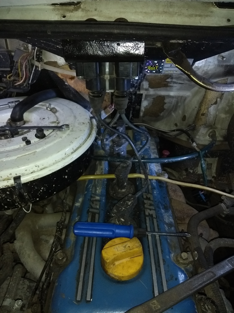 И снова переезд катушки зажигания… — ГАЗ Соболь, 2,3 л, 2000 года ...