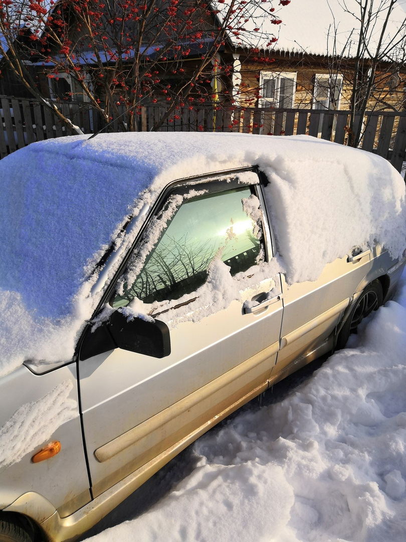 На лете — Lada 2114