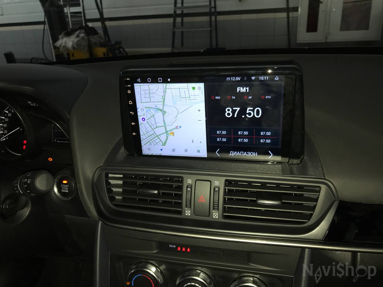 Магнитола для Mazda CX-4 навигация с Яндекс Навигатором, NaviPilot ...