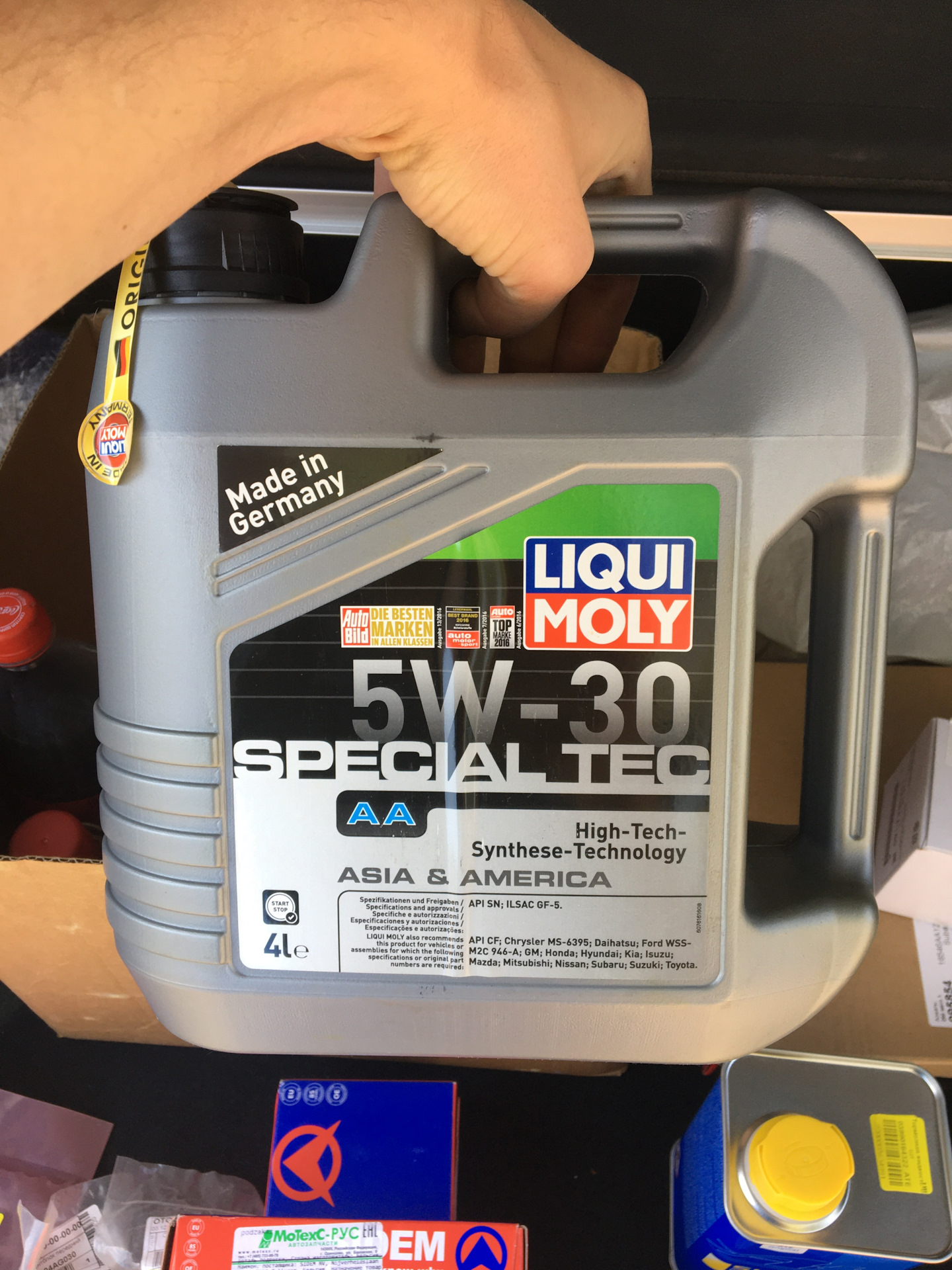 Special tec отзывы. Ликви моли 5w30 дексос 2. Liqui Moly Special Tec AA 5w-30 API SP.