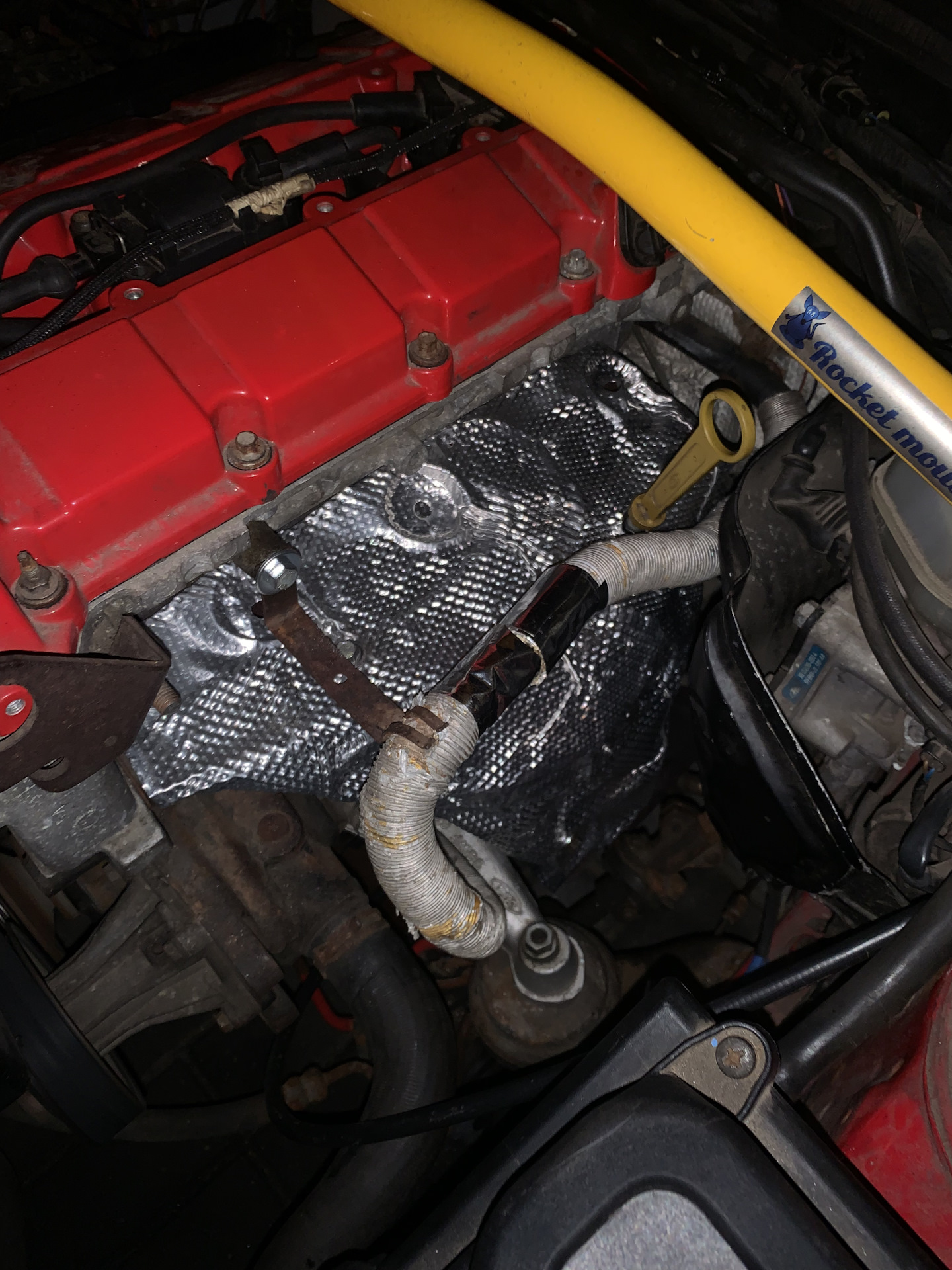 Термоэкран выпускного коллектора Y5B — Ford Sierra, 2,3 л, 1992 года ...