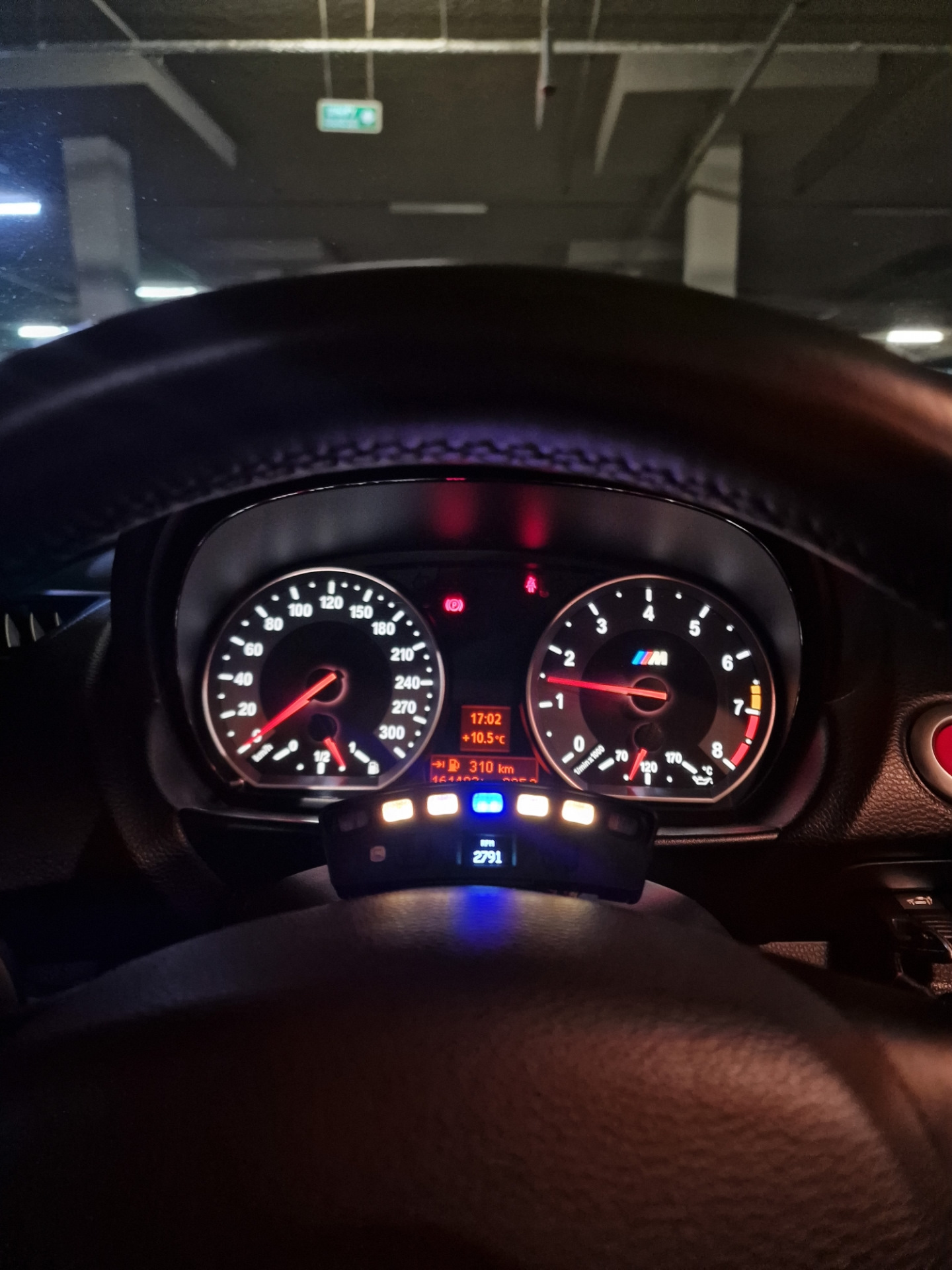 Ecliptech p2 shiftlight indicator — BMW 1 series Coupe (E82), 3 л, 2008 ...